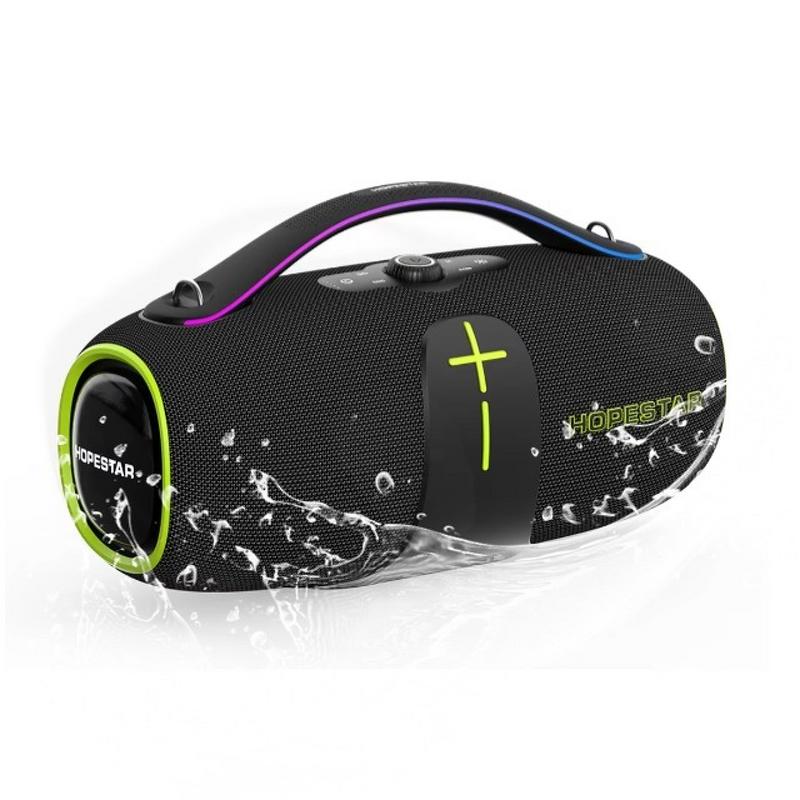 Hopestar Speaker A85 - Portable Wireless Subwoofer 400W RGB LED IPX-6 Waterproof