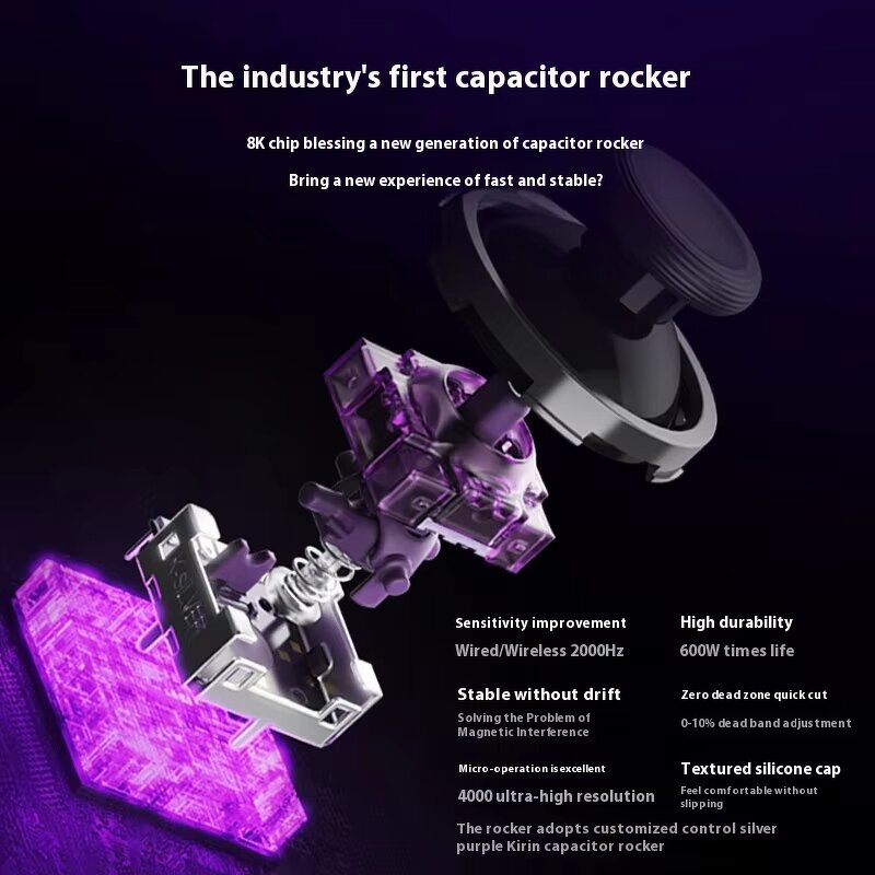 PXN P5 - 8K Gamepad Three Mode Wireless Game Controller 8000Hz Polling Rate