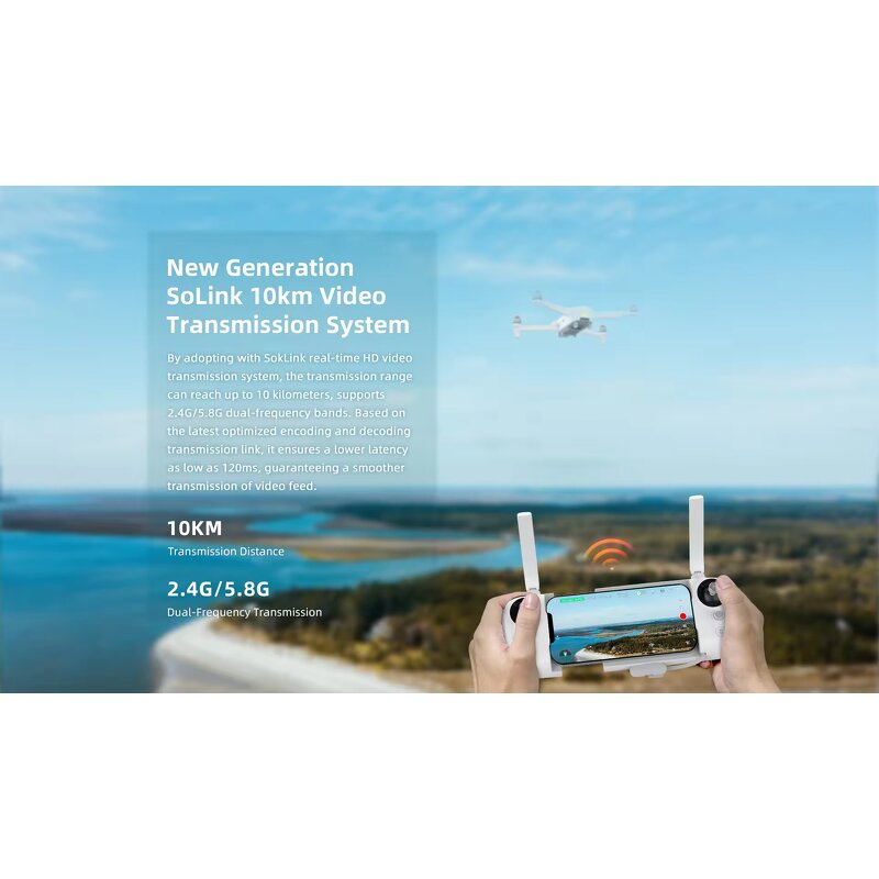 FIMI X8 TELE MAX - Drone 4K 60fps 3-Axis Gimbal Camera GPS 20KM RC