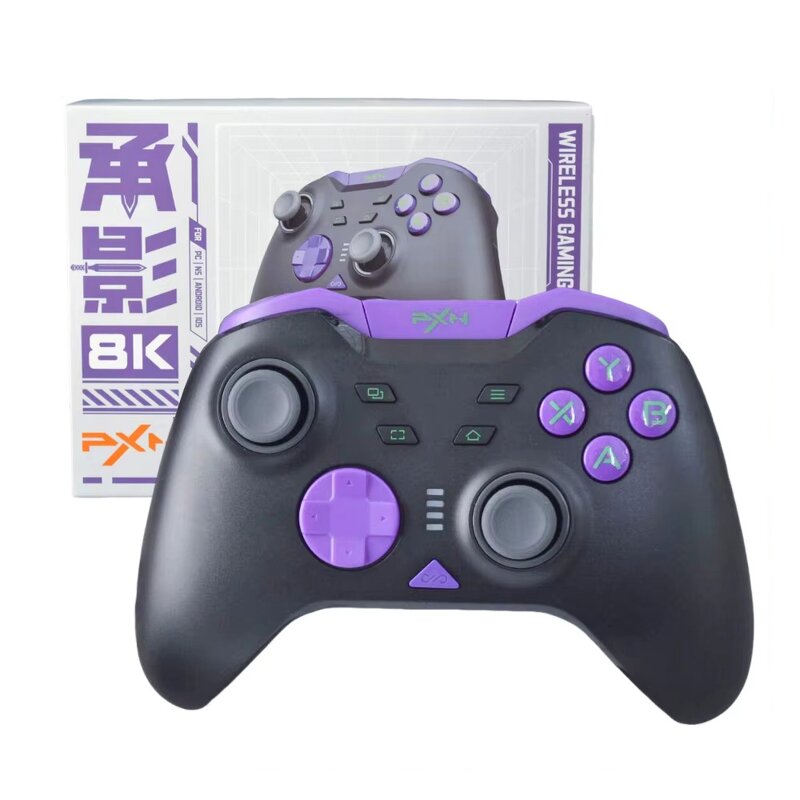 PXN P5 - 8K Gamepad Three Mode Wireless Game Controller 8000Hz Polling Rate