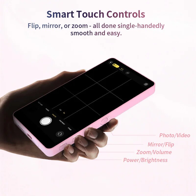 Shimbol CP5 LITE - 2.5'' Rear Camera Selfie Monitor 1080p FULL HD for Vlog