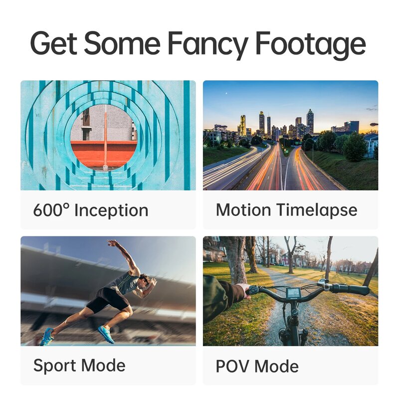 Hohem ISteady Pro 4 - Sport Camera Pan Tilt 3-Axis Anti Shake Stabilizer for Vlog