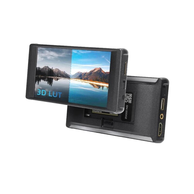 Portkeys PT6 - 5.2Inch Touchscreen Camera Field Monitor 4K 30p 3D LUT Hd