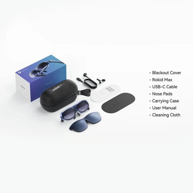 ROKID Max - AR Smart Glasses 3D Game Viewing Glasses Portable Mobile Computer