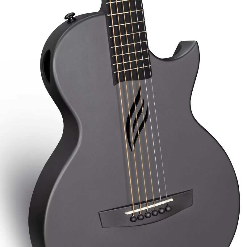 Enya Nova Go - Acoustic Guitar Carbon Fiber One Body 35 Inches Travel with Kit