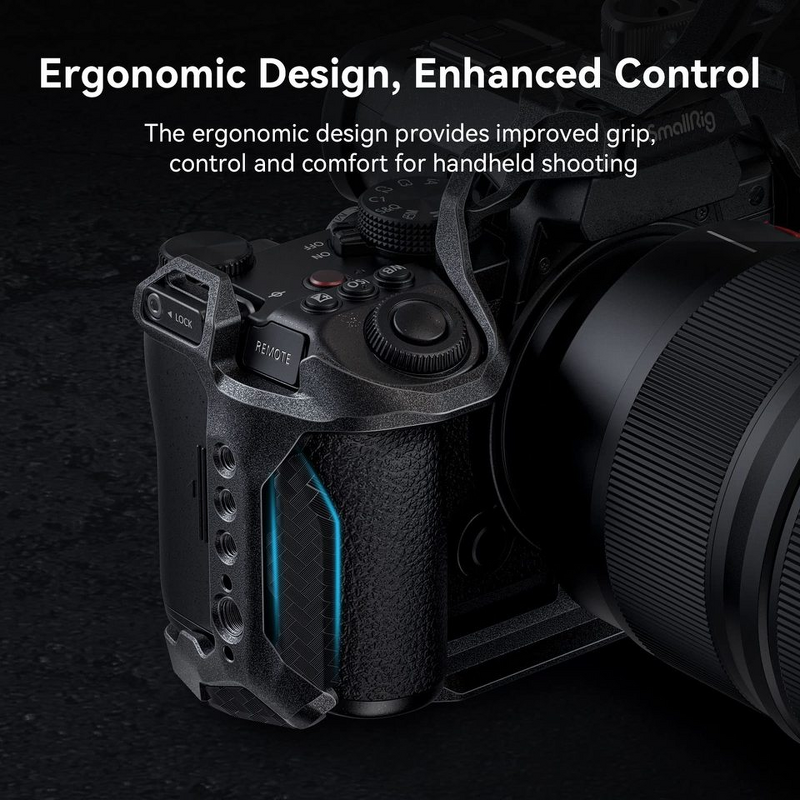 SmallRig G9 II S5 II Cage Kit - for LUMIX G9 II/S5 II/S5 IIX Top Handle Cable Clamp