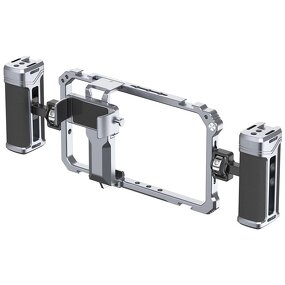 Aluminum Alloy Vlog Cage - Smart Phone Camera Rig