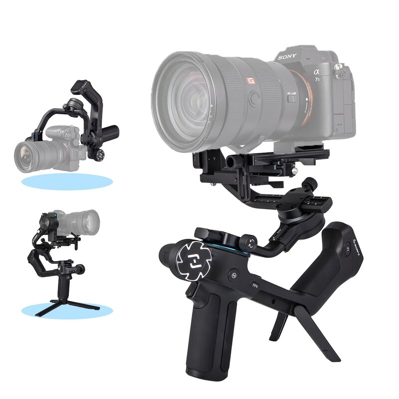 FeiyuTech SCORP 2 Kit - Camera Gimbal Stabiliser with Touchscreen Built-in AI Tracker