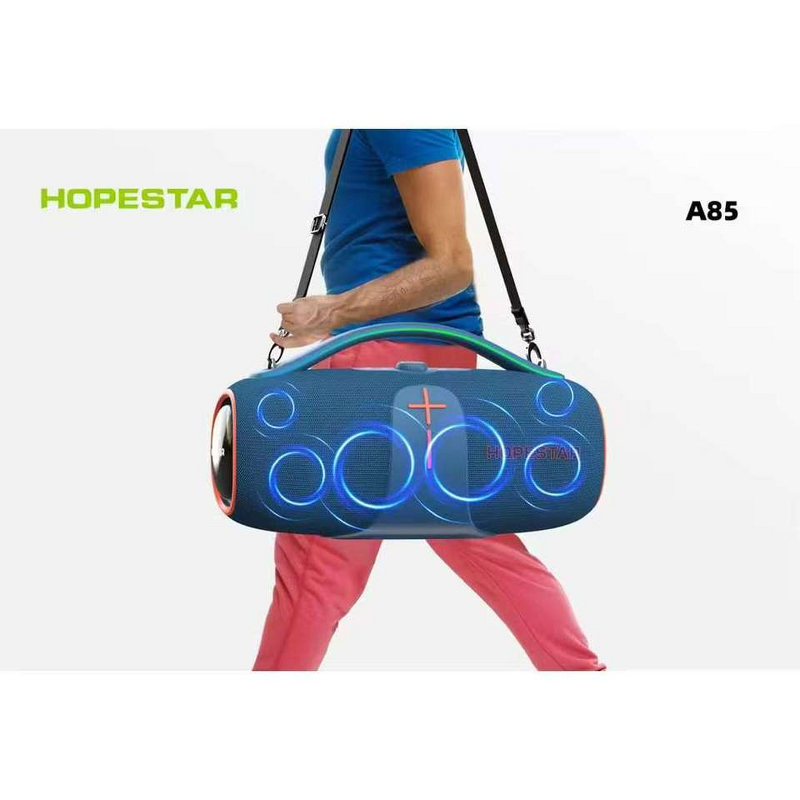 Hopestar Speaker A85 - Portable Wireless Subwoofer 400W RGB LED IPX-6 Waterproof