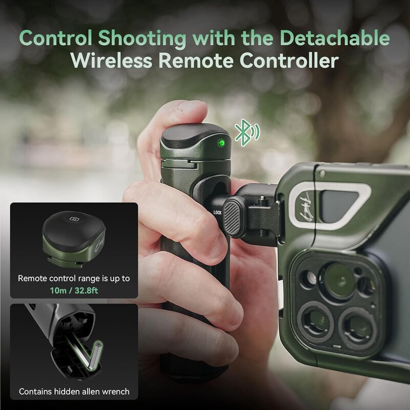 SMALLRIGxBrandon Li Mobile Video Kit - for iPhone 15 Pro Max with Wireless Quick Release