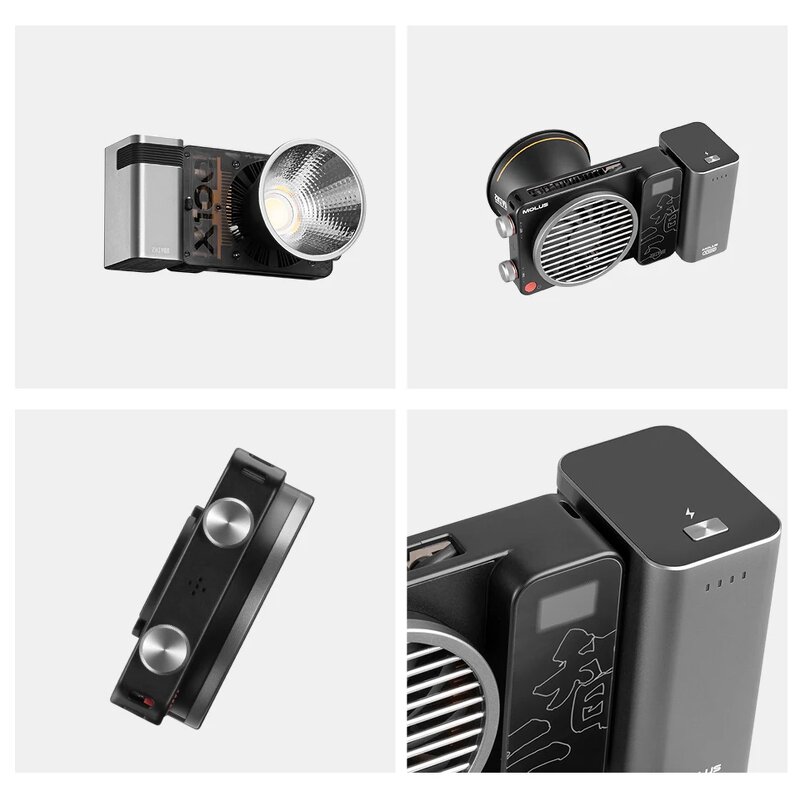 ZHIYUN MOLUS X100 Combo - 100W COB LED Light Outdoor Photography Lighting