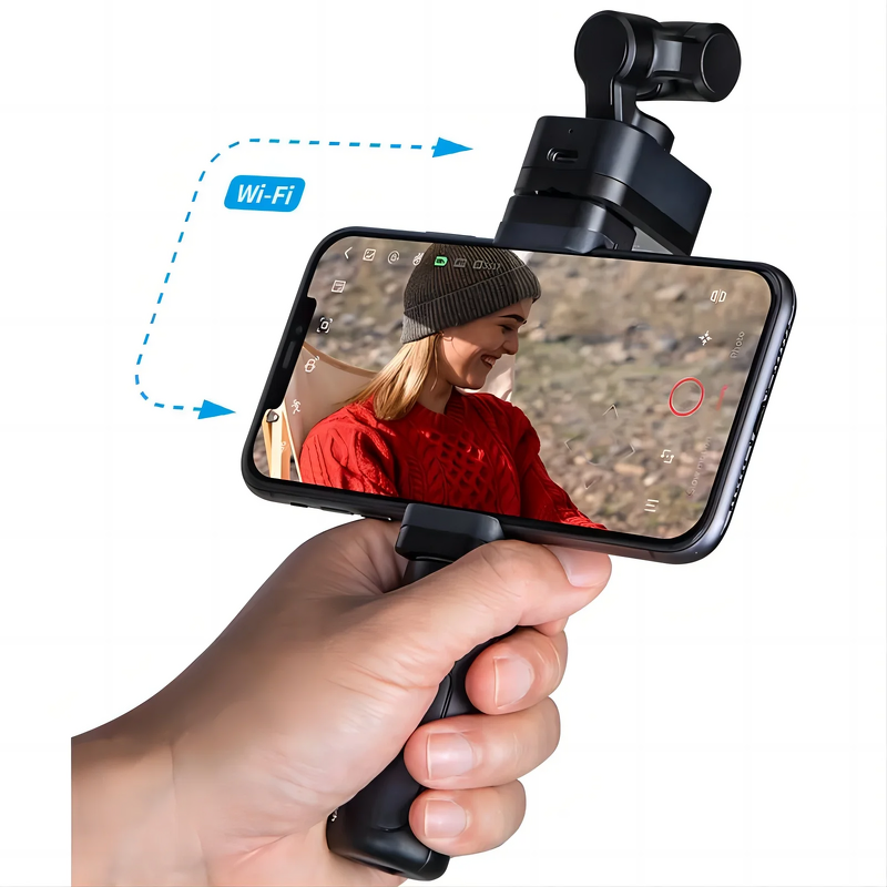 FeiyuTech Feiyu Pocket 3 - Cordless Detachable 3-Axis Stabilizer Gimbal Camera 4K60fps