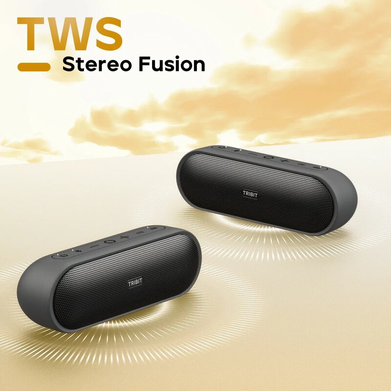 TRIBIT XSound Plus 2 - Portable Bluetooth Speaker 30W Power IPX7 Waterproof