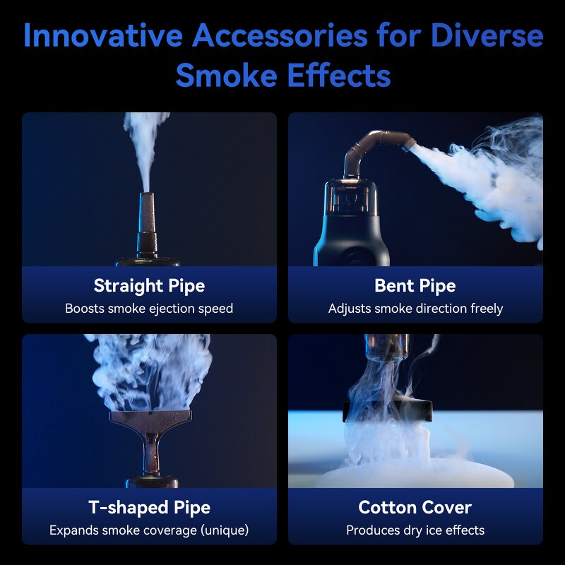 TELESIN C40 - Film and Television Smoke Machine HandHeld Portable Fog Machine