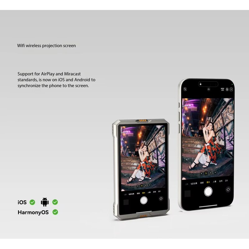 Fotorgear MS01 - Monitor Screen for Smartphone Rear Camera Wireless Magnetic Selfie