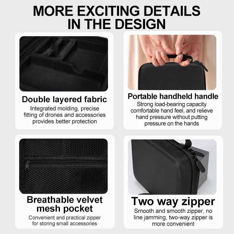 Portable Storage Bag for HoverAir X1 - Waterproof Wear-resistant Storage Camera Bag