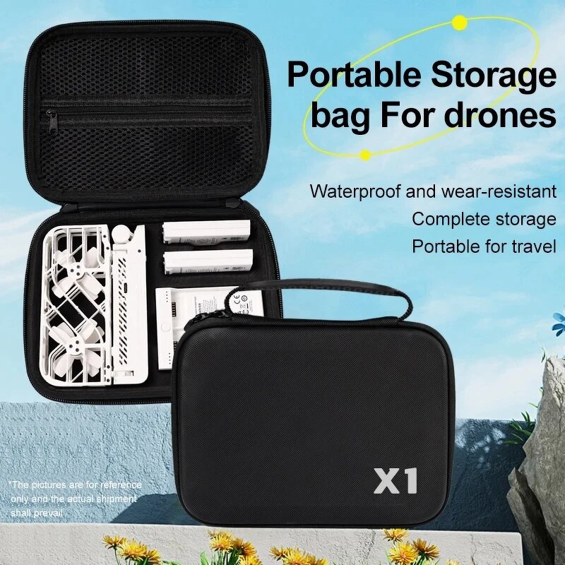 Portable Storage Bag for HoverAir X1 - Waterproof Wear-resistant Storage Camera Bag