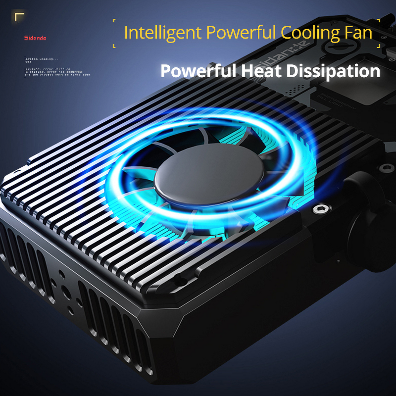 SIDANDE 2077 PRO - 80W MAX RGB Fill 2700-6500K 11000Lux LED Video Panel Light