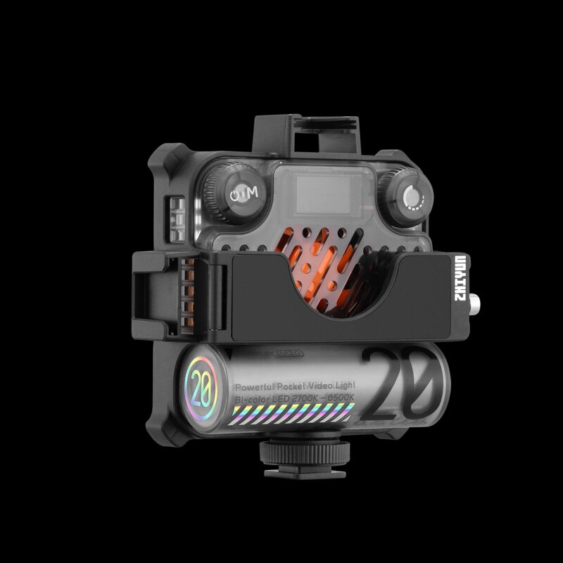 Zhiyun M20 M20C - Pocket 20W RGB LED Video Light 2500K-10000K App Control