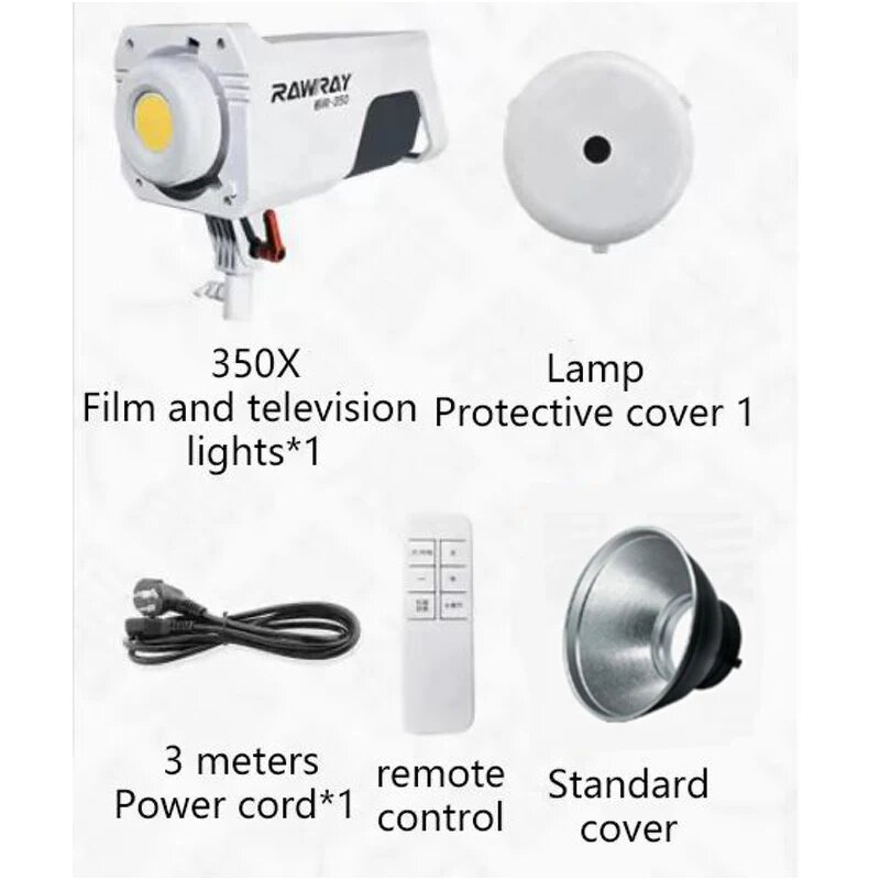 Rawray 350W/350X - Photography Video Fill Light Film Television LED COB Light