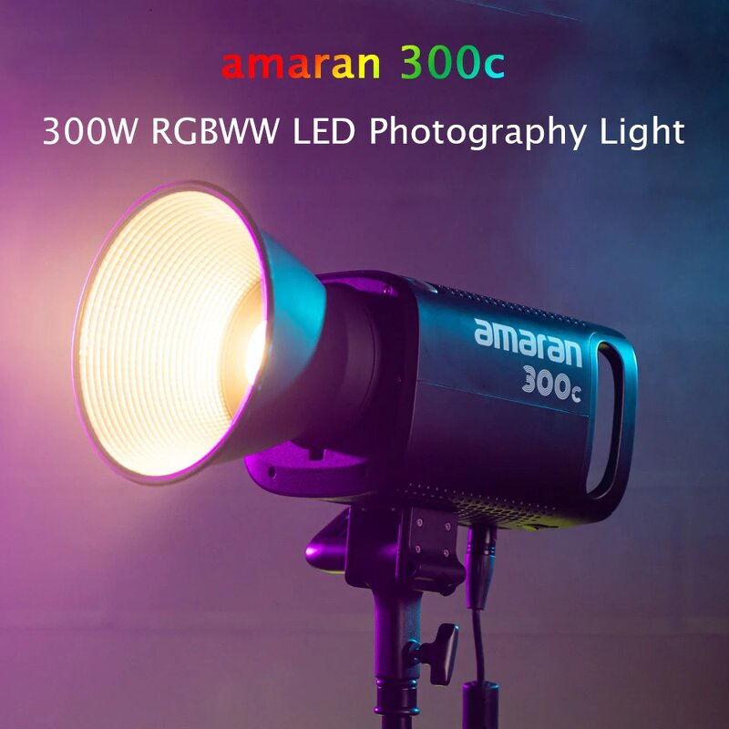 Aputure Amaran 150C - RGB Full Color LED Video Light 150W Bi-Color 2500-7500K
