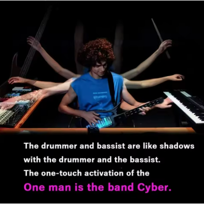 ENYA CyberG - Stringless Guitar Intelligent Playing One Man Band Autostop Piano