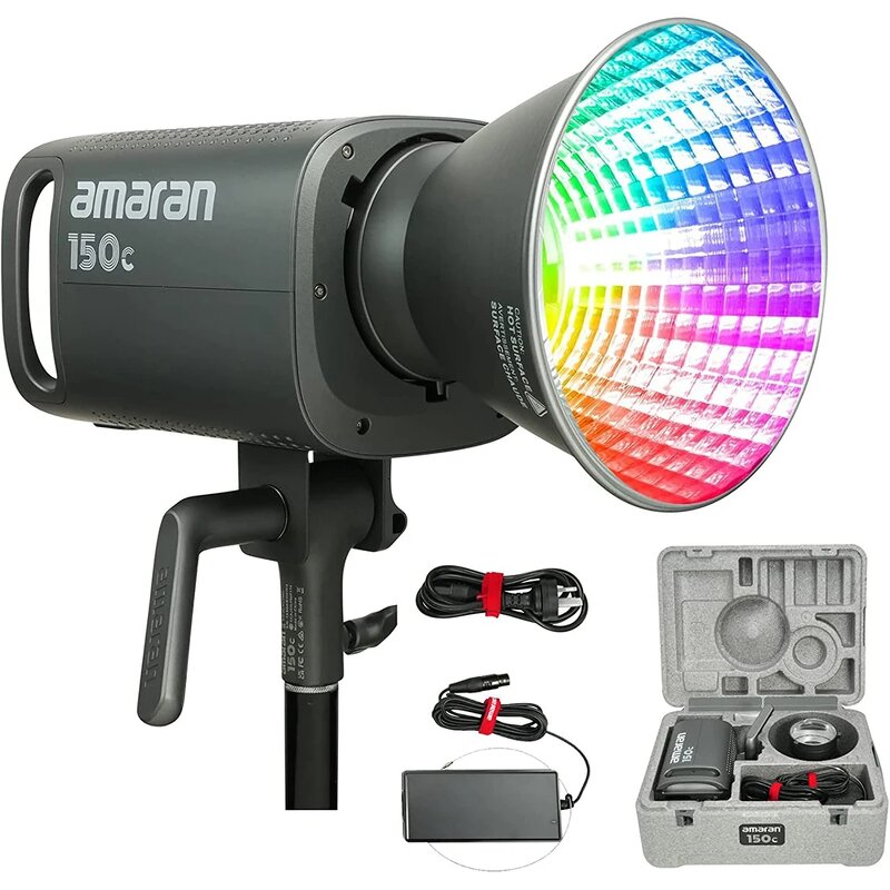Aputure Amaran 150C - RGB Full Color LED Video Light 150W Bi-Color 2500-7500K