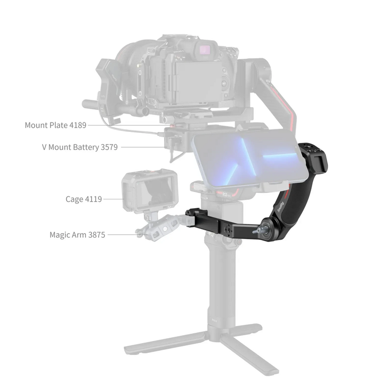 SmallRig 3028D - Sling Handle for DJI RS 4 RS 4 Pro RS 4 Mini RS 3 RS 3 Pro