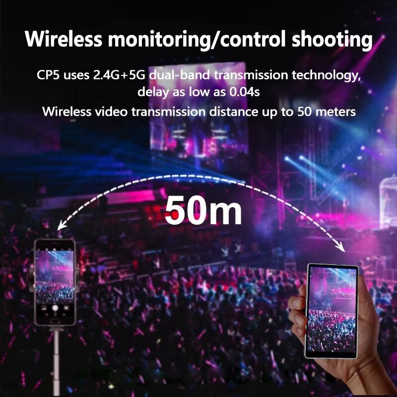 SHIMBOL CP5 - Monitor Screen Phone Rear Camera for Selfie Vlog Live Stream