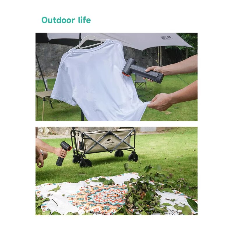 KiCA JetFan Max - 24000mAh Handheld Violent Fan Turbo Wind Speed 85000RPM