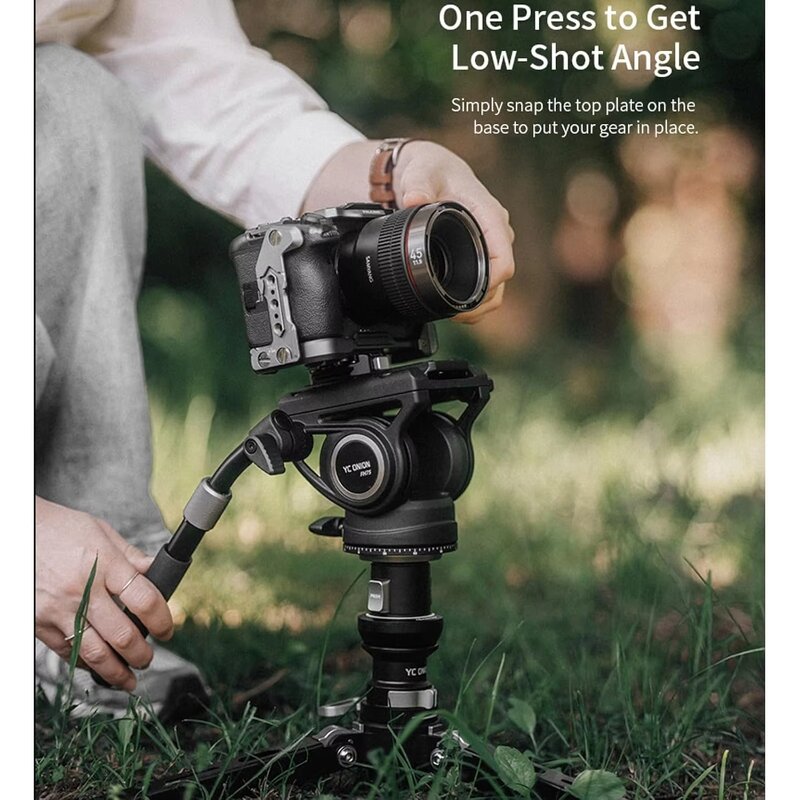 YC ONION PINETA Monopod Pro - One-button Stretch Carbon Fiber Quick-release