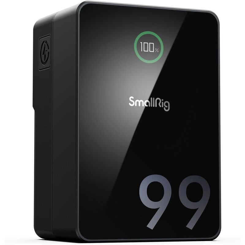 SMALLRIG-V-Mount Battery VB99 Pro - 99Wh 14.8V V-Mount Battery USB-C Fast Charger