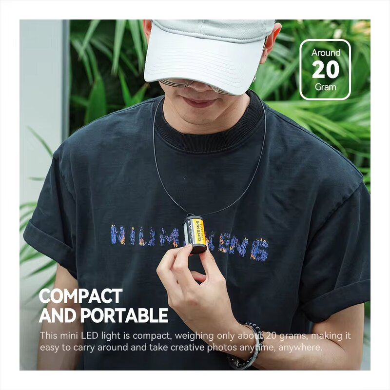 TTArtisan Mini Magnetic LED Light - 3000K-6000K Adjustable Cold Shoe Mount