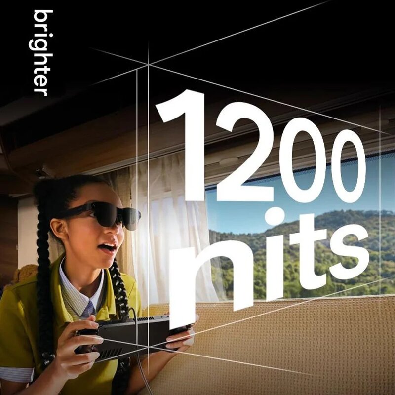 RayNeo Air 3S Pro - Smart AR Glasses Micro 1200nits OLED 1980P Screen 3D