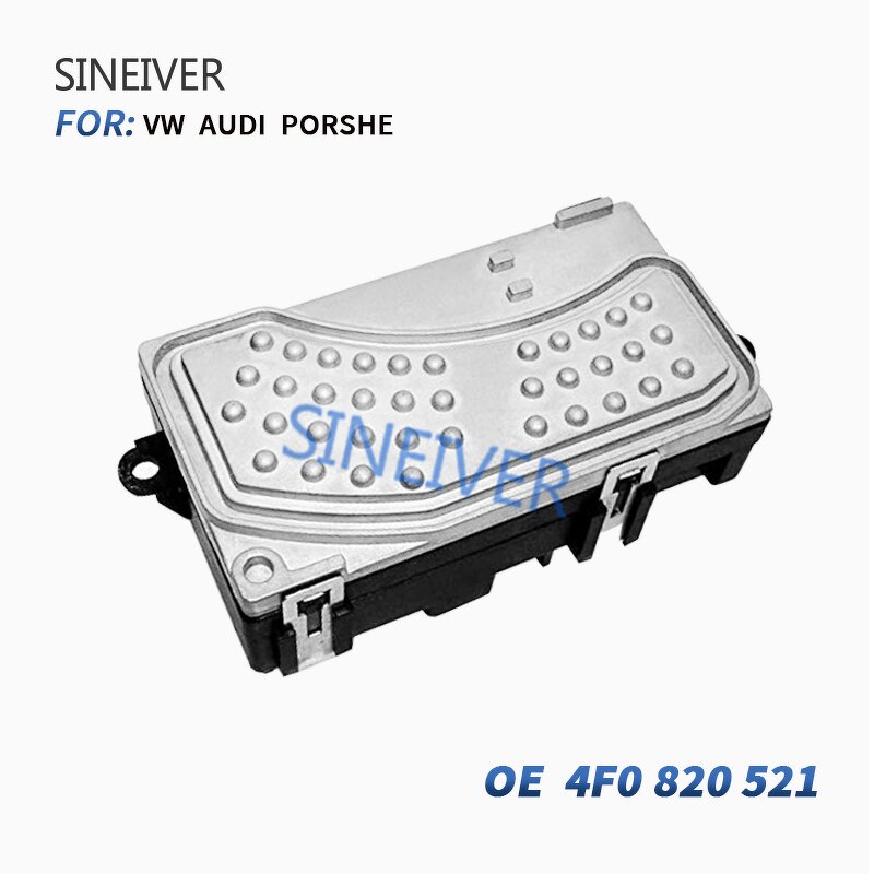 Heater Blower Motor Fan Resistor Manufacturer - For Audi A6 C6 2004-2011 4F0910521 4F0820521 4F0910521A