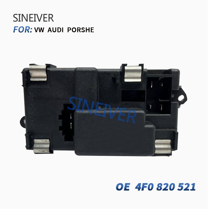 Heater Blower Motor Fan Resistor Manufacturer - For Audi A6 C6 2004-2011 4F0910521 4F0820521 4F0910521A