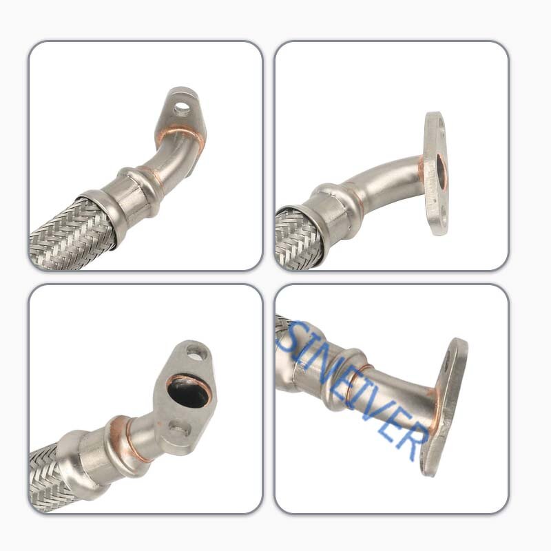 Engine Exhaust Turbocharger Return Line Manufacturer - For Audi A3 A4 VW Golf Jetta Passat 06H145735H 06J145735C 06J145735E