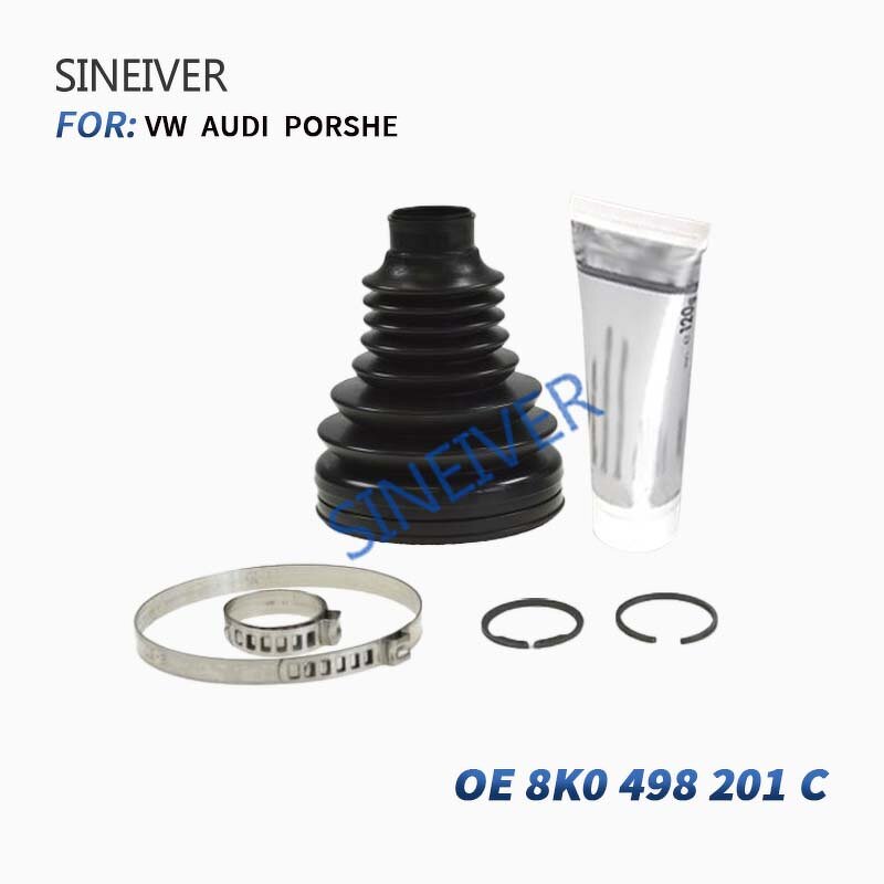 Front Driveshaft CV Joint Repair Kit Manufacturer - For Audi A4 B8 A5 Q5 2.0 TDI 2008 - 8K0498201C