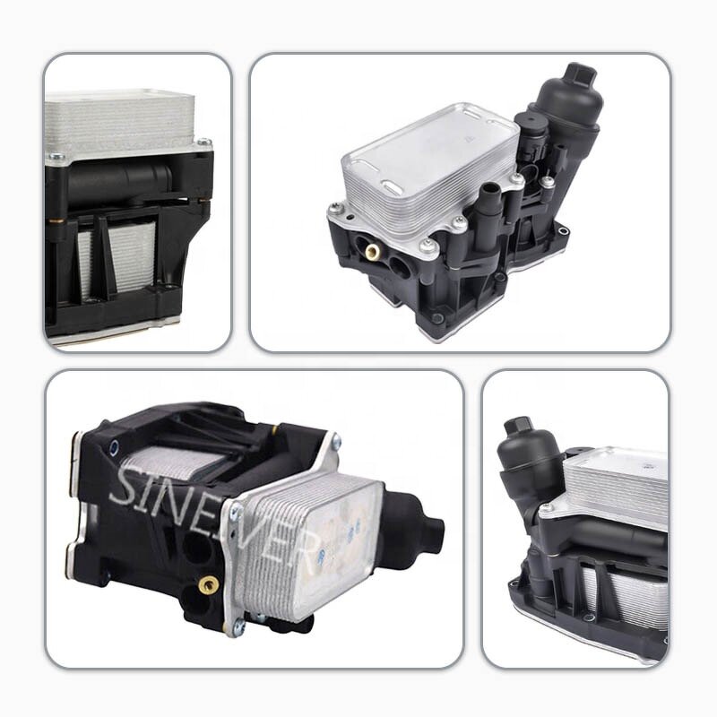 Oil Filter Assembly Manufacturer - SINEIVER For BMW 318 320 530 730 X5 E90 E91 F02 F10 F15 11428507697 Engine Cooler