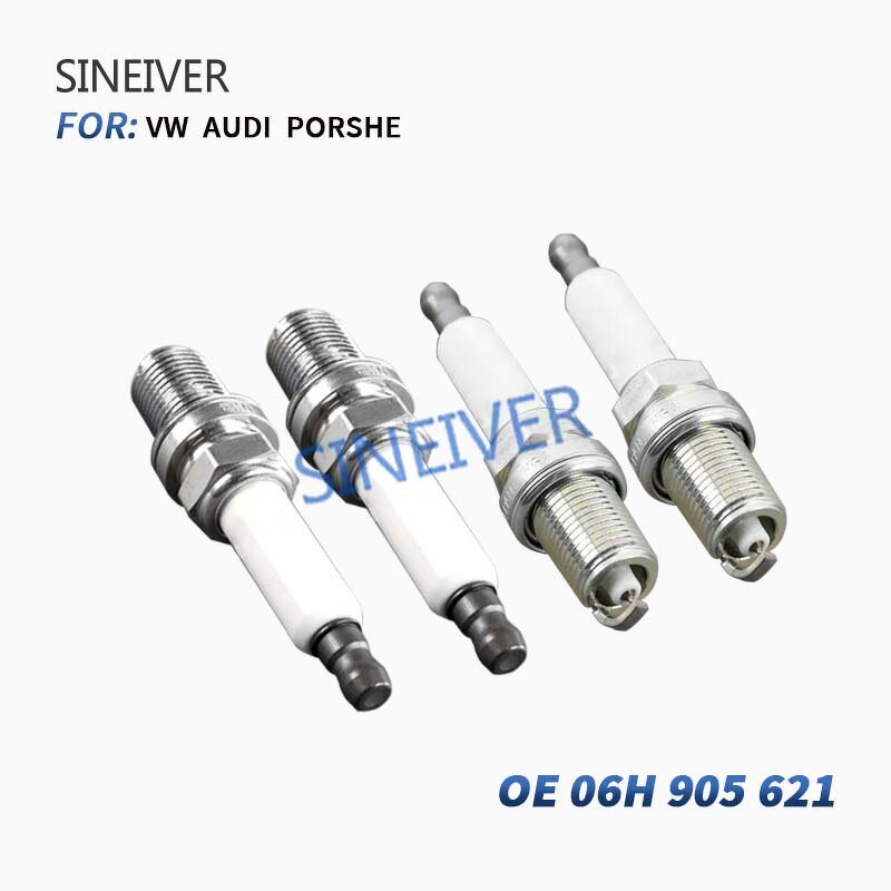 Engine Spark Plug Manufacturer - For Audi A1 A3 A4 A5 A6 A8 Q3 VW Golf Passat 06H905621 06H905621A