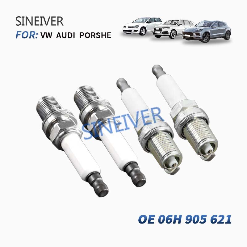 Engine Spark Plug Manufacturer - For Audi A1 A3 A4 A5 A6 A8 Q3 VW Golf Passat 06H905621 06H905621A