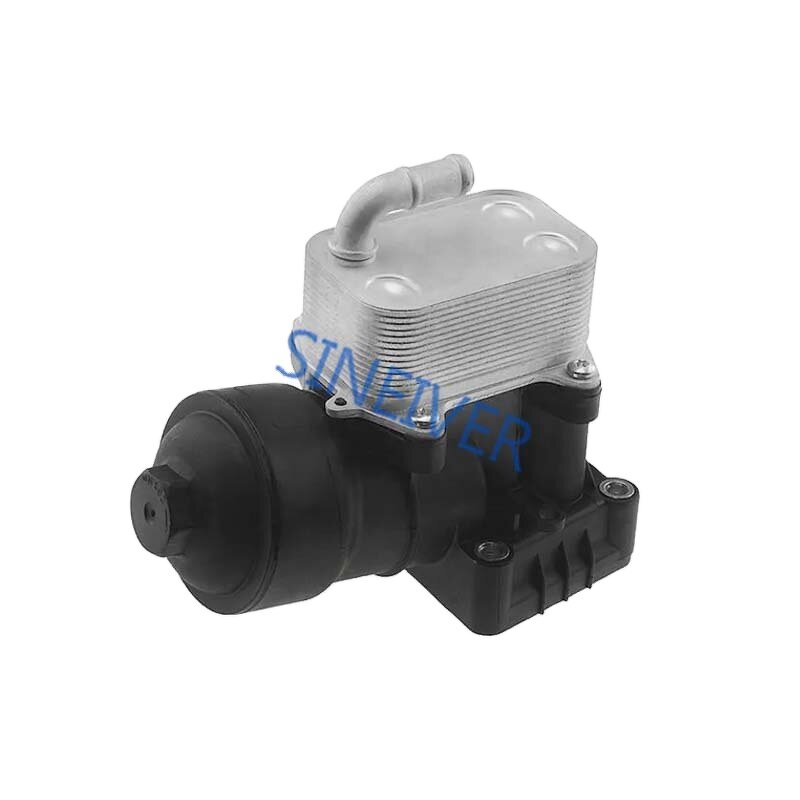 Engine Oil Cooler Assembly Manufacturer - SINEIVER For Audi A6 2011-2014 03L115389E 03L115389J Oil Filter Housing