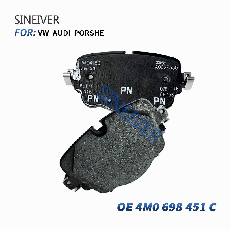 Rear Brake Pads Manufacturer - For Bentley Bentayga 4M0698451C 4M0698451T Brake System