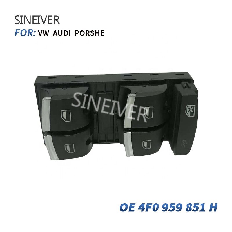 Electric Window Lifter Switch Manufacturer - SINEIVER High Quality 4F0959851H 4F0 959 851H for Audi A3 Q7