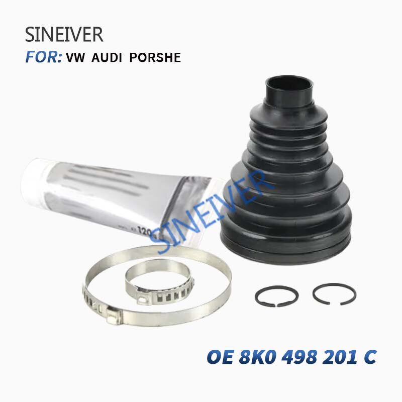 Front Driveshaft CV Joint Repair Kit Manufacturer - For Audi A4 B8 A5 Q5 2.0 TDI 2008 - 8K0498201C