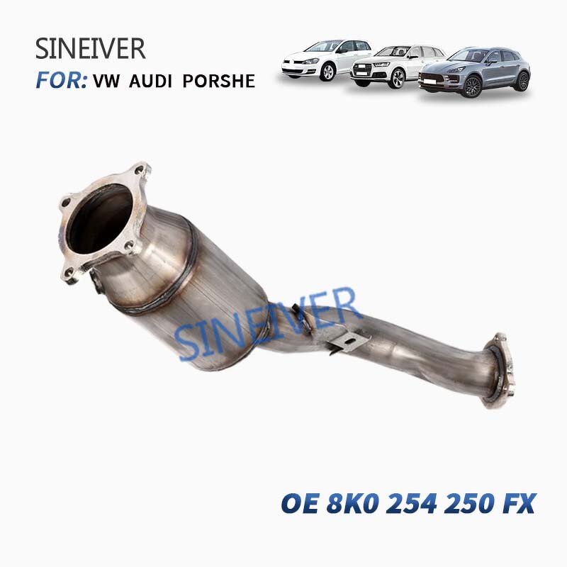 Catalytic Converter Assembly Manufacturer - For Audi A4 A5 Q5 8k0254250fx 8k0254253hx 8k0254250 Fx 8k0254253hx