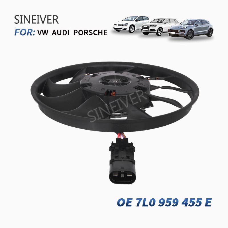 Radiator Fan Manufacturer - For Volkswagen Touareg Audi Q7 7L0959455E 7L0959455B