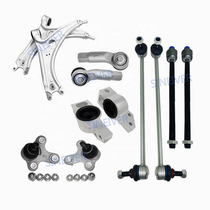 Front Suspension Kit Manufacturer - For Audi A3 Q3 Upper Lower Control Arm Stabilizer Link Rod End Ball Joint