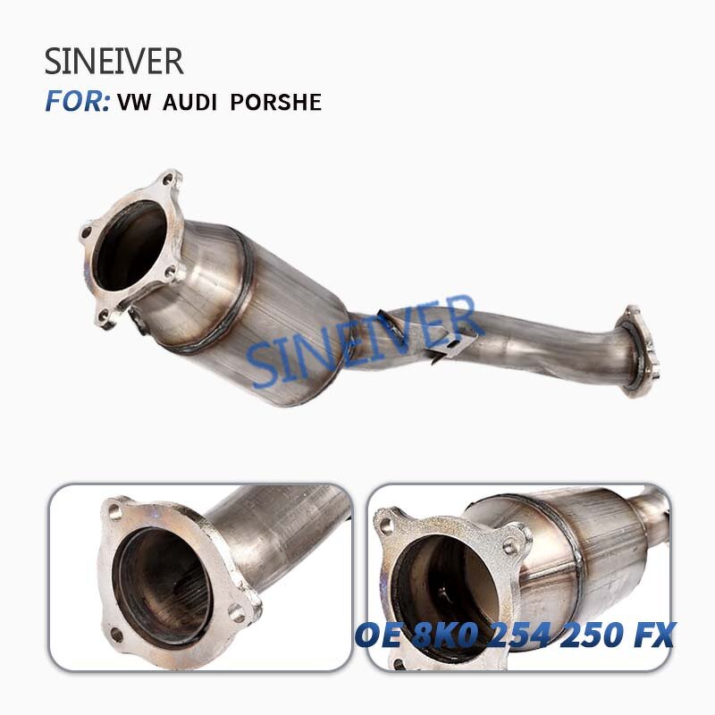 Catalytic Converter Assembly Manufacturer - For Audi A4 A5 Q5 8k0254250fx 8k0254253hx 8k0254250 Fx 8k0254253hx