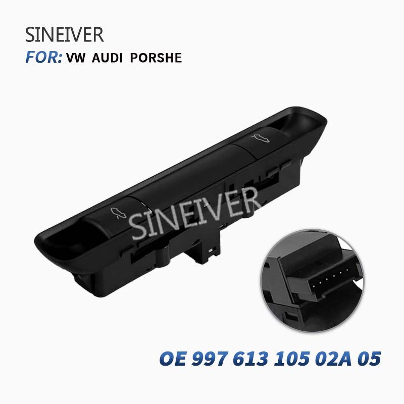 Internal Switch Cover Manufacturer - New for Porsche 911 Boxster Cayman 99761310502A05 for Hood & Trunk Lid Release